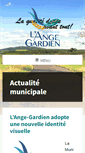 Mobile Screenshot of municipalitedelangegardien.com